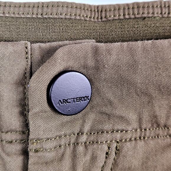 Arc'teryx Konseal Climbing Outdoor Hiking Pant Olive Green | Women's 6 | FLAWS - Picture 15 of 16
